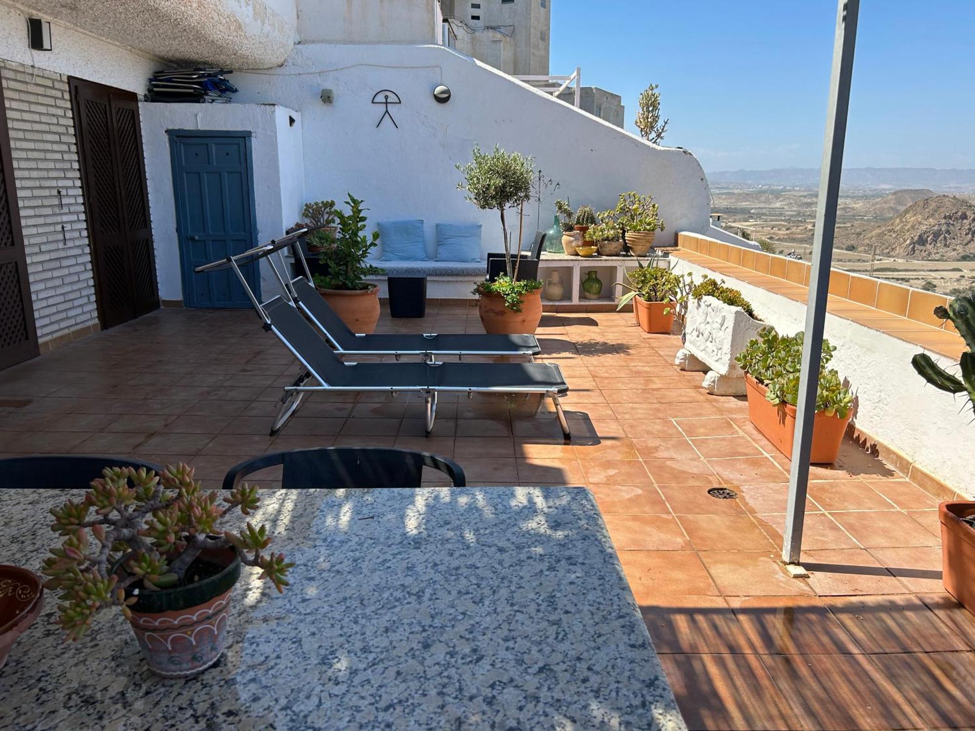 Apartment With A Great Terrace, Sea And Land Views موخاكار المظهر الخارجي الصورة